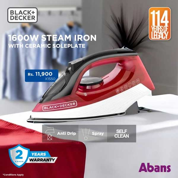 Enjoy a special price on Black & Decker appliances @ Abans