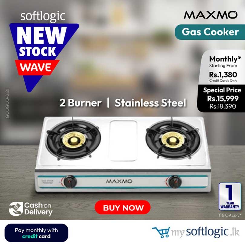 Get a special price on MAXMO Gas Cooker Softlogic Top Deals Today