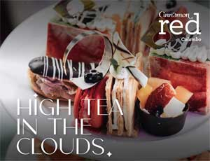 Enjoy a high tea in the clouds for a special rate @ Cinnamon Red Colombo