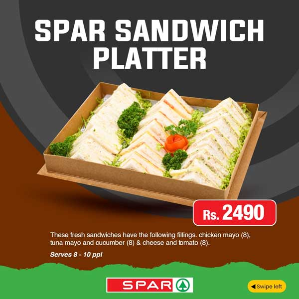 Enjoy Special Price on Fresh platters @ SPAR