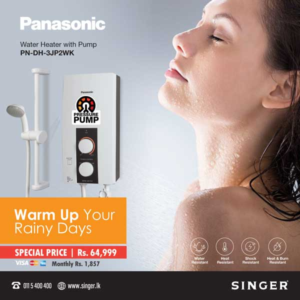 Stay warm and cozy during the rainy days with our hot water showers