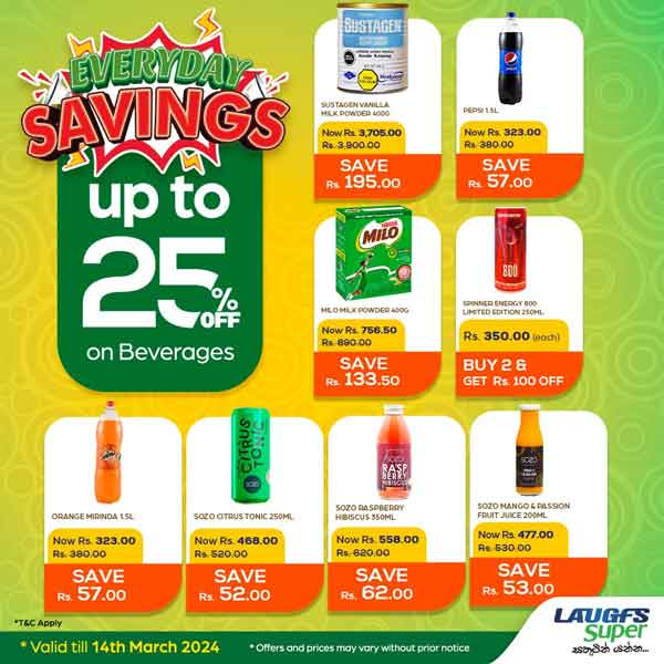 Up to 25% on selected personal care, essential household products & more @ Laugfs