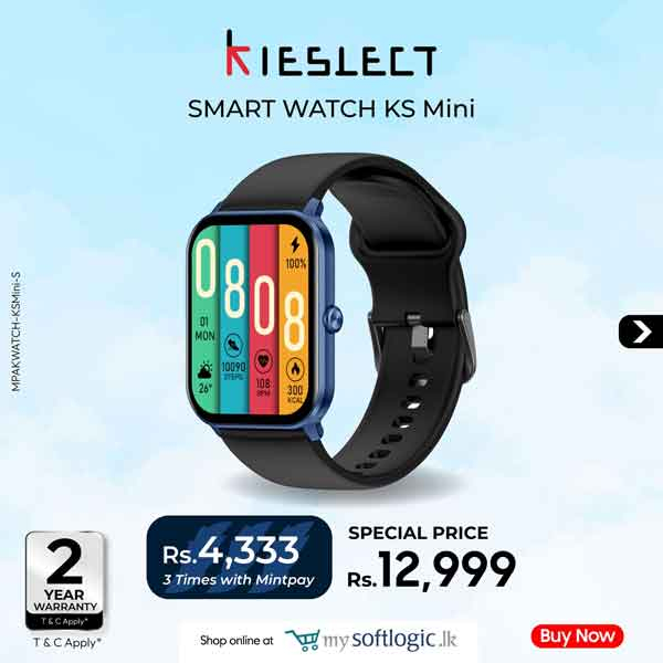Making time your art with KiSelect Smartwatch.  Buy Now: Pay Later with Mintpay