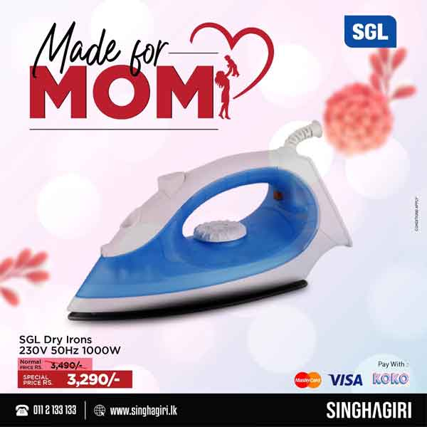 This Mother’s Day, make her daily routine a little easier with Singhagiri’s special appliance offers.