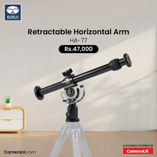 Enjoy Special Price on Sirui HA-77 Horizontal Arm @ CameraLK Store