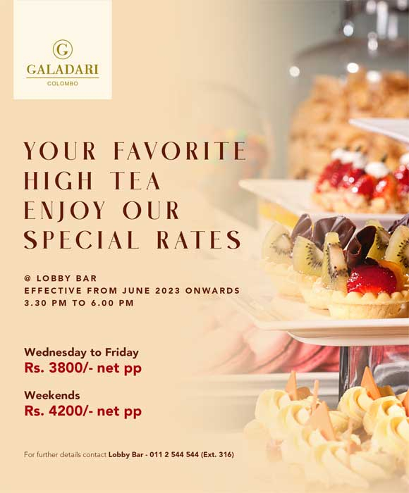 Enjoy Special Rates On Your Favorite High Tea @Galadari Hotel