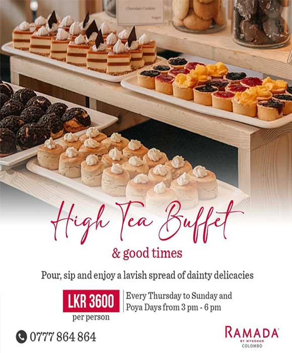 Colombo’s favorite high tea for you to pour sip and enjoy