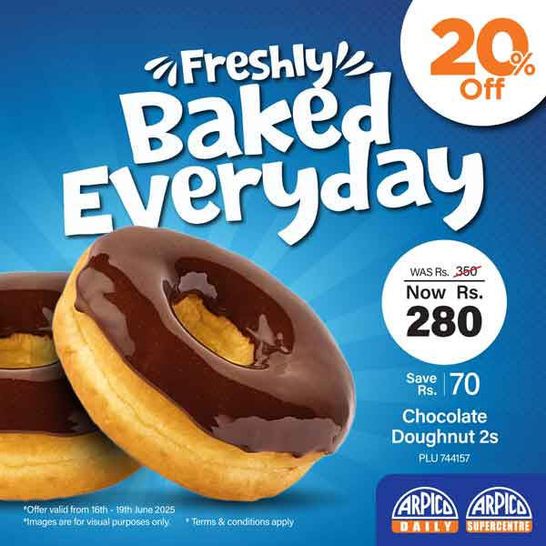 Treat yourself to the finest bakery delights at the best price from Arpico Supercentre.