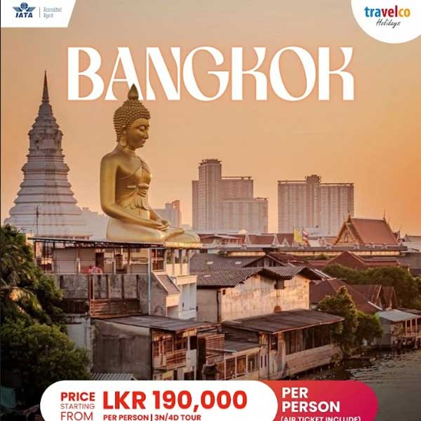 Let’s go for a ride in Bangkok for Rs190,000