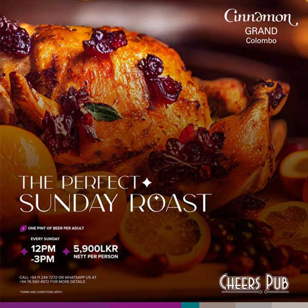 Get a special price on Dining  @ Cinnamon Grand Colombo
