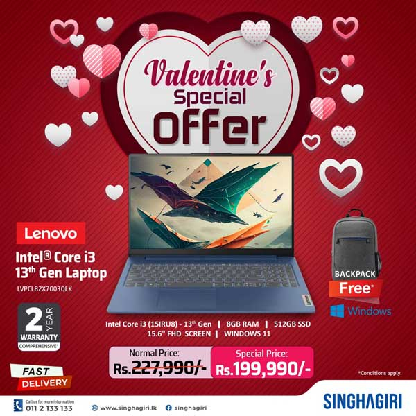 Enjoy a special price on Lenovo and AVITA laptops @ Singhagiri