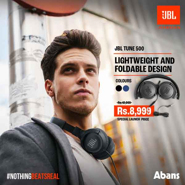 Enjoy a special offer on  JBL Wireless OverEar Headphones @ Abans