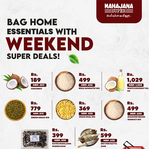 Celebrate Savings This Weekend with Mahajana Super!