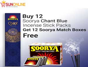 Get a special price on Chant Blue Incense at SunOnline