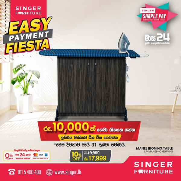 Buy in installments with Simple Pay... Visit your nearest SINGER showroom today