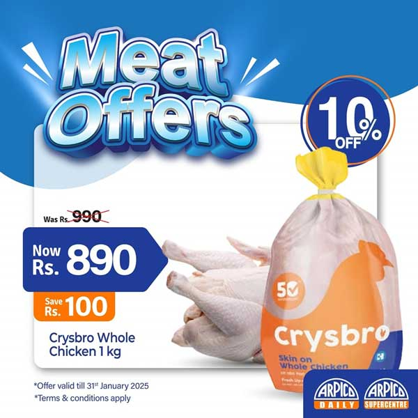 Meat Offers Await You at Arpico Supercenter