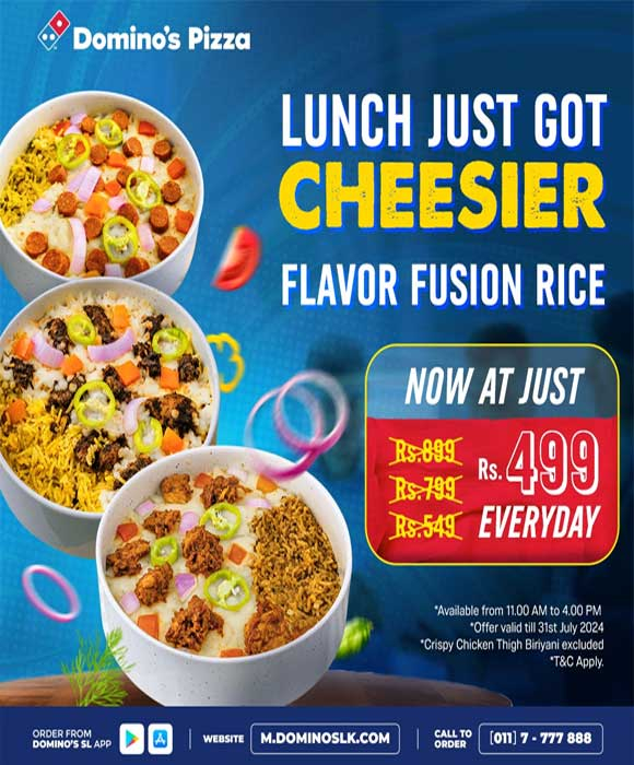 Nothing beats grabbing your favorite Flavor Fusion Rice for just Rs.499