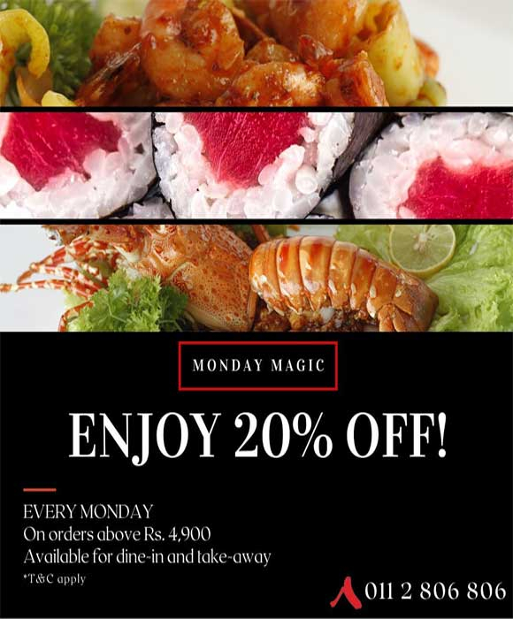 Get 20% off your total bill for dine-in or takeaway at both outlets every Monday At Steam Boat Restaurant