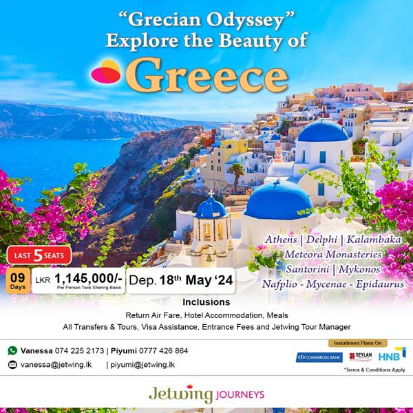 Enjoy a special price on Travelling Greece