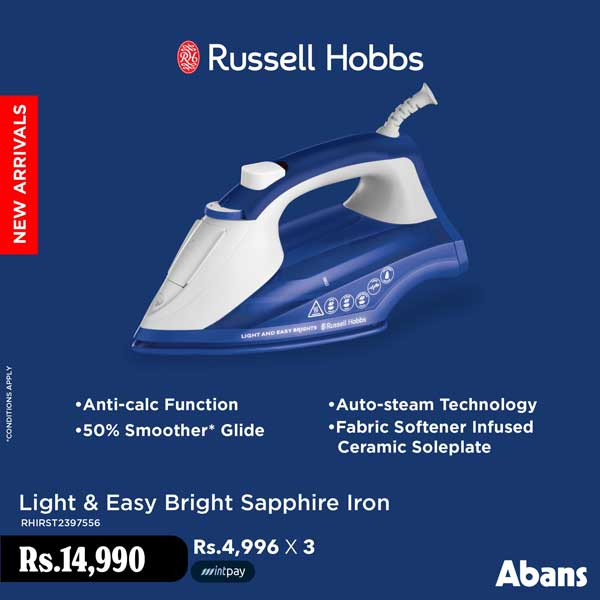 Get a special price on  Iron @Abans