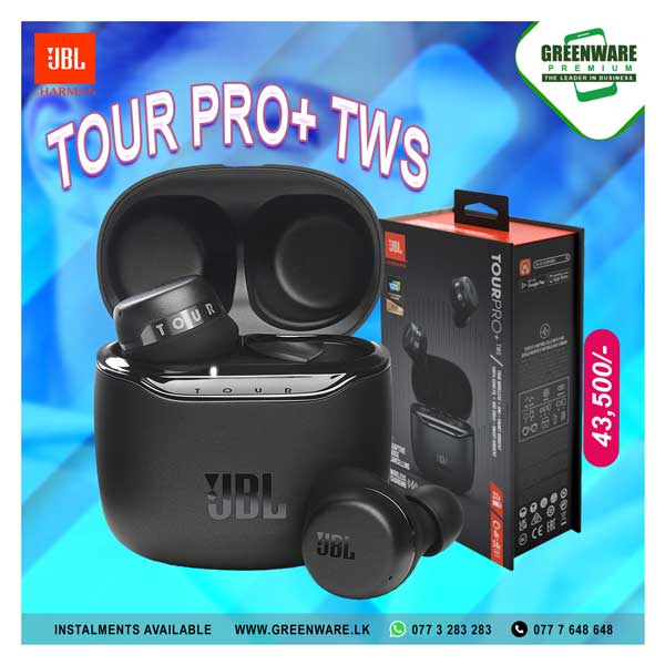 Enjoy Special Price on JBL Tour Pro+ TWS earbuds @ Greenware Premium