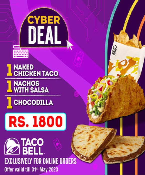 Cyber Deal from Taco Bell!