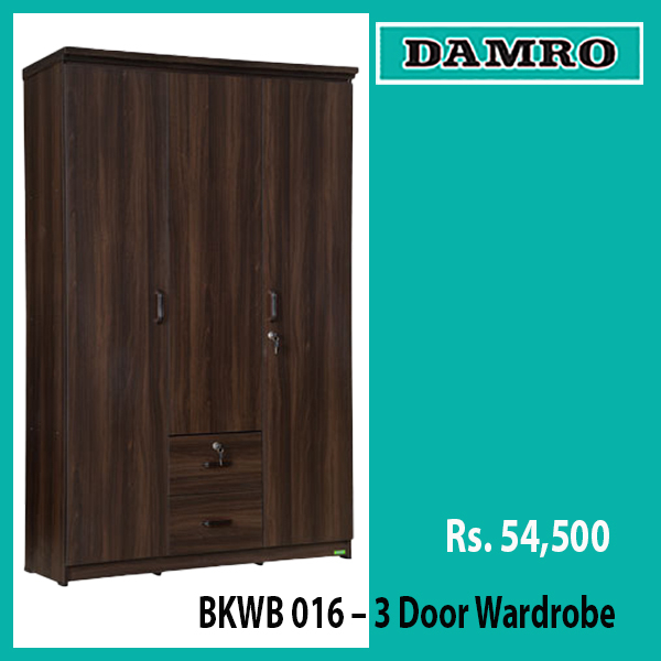 Special Price Reduce for 3-Door Wardrobe @Damro