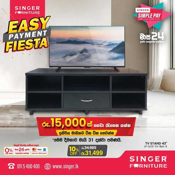 Enjoy a singer furniture easy payment fiesta