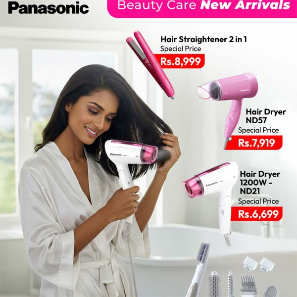 Say hello to smooth, shiny, and salon-ready hair at home with the latest Panasonic Beauty Care New Arrivals.