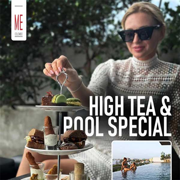 Dive into luxury with our High Tea promotion at ME Colombo Hotel