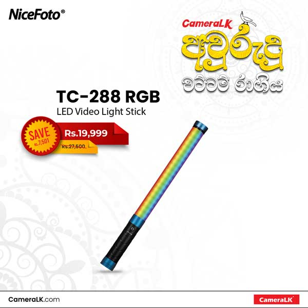 Enjoy a special price on NiceFoto RGB Lighting Equipment   @ CameraLK Store