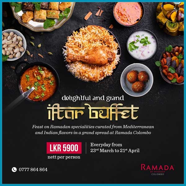 A delightful and grand Iftar @Ramada Colombo!