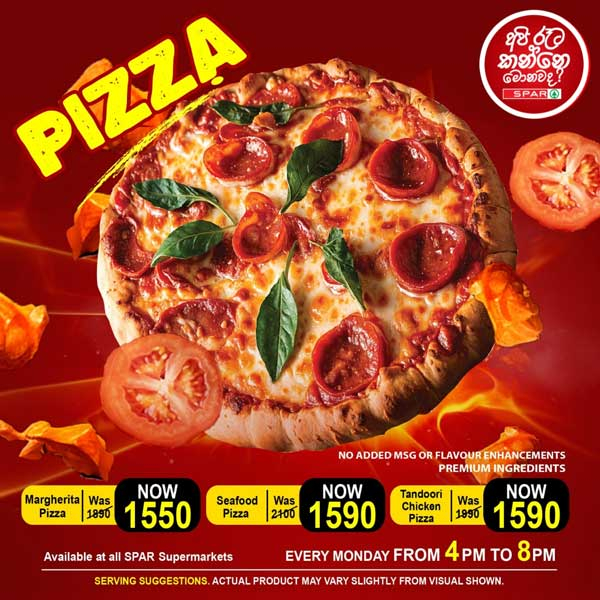 Let’s make a mundane monday more exciting with these delicious pizzas from SPAR