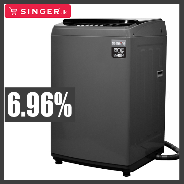6.96% off for Singer Washing Machine Top Loading 8 Kg @Singer.lk