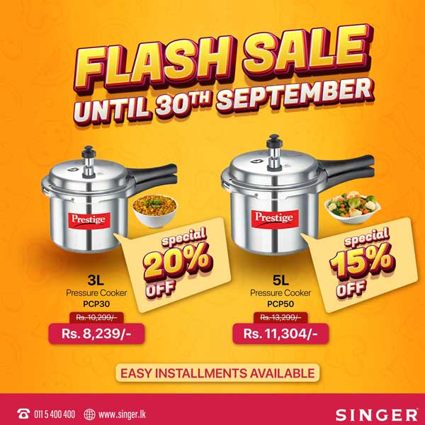 Get a special price on Pressure Cooker@ Singer