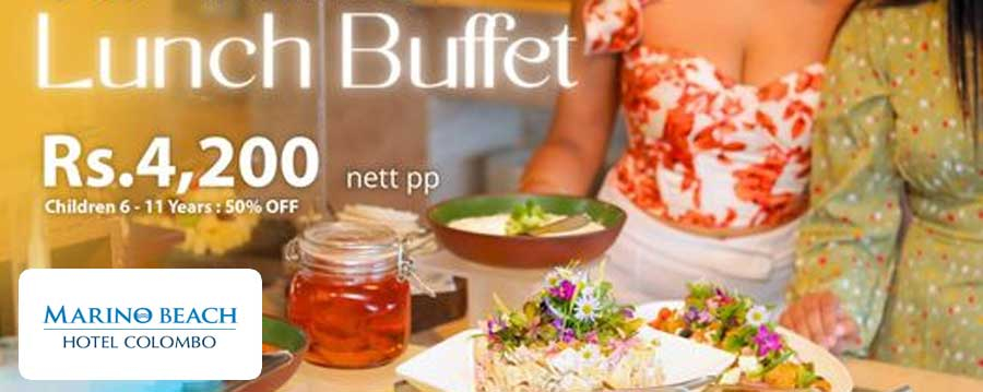 Enjoy a special offer on lunch buffet @ Marino Beach Colombo