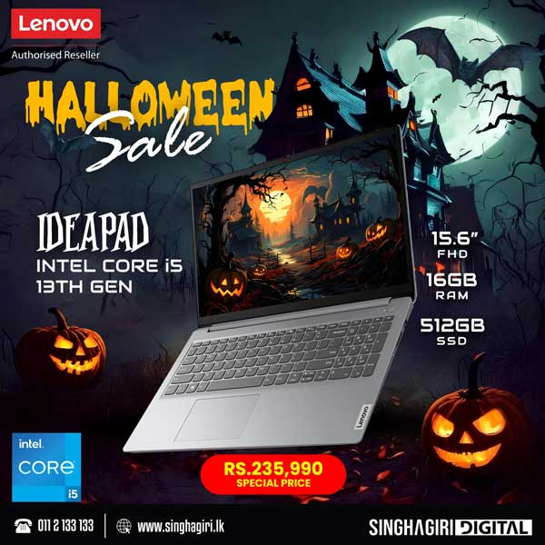 Enjoy a special price on Lenovo i3 and i5 laptops @ Singhagiri