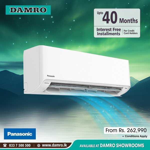 Enjoy Special Price on Panasonic Air Conditioner DAMRO Top Deals