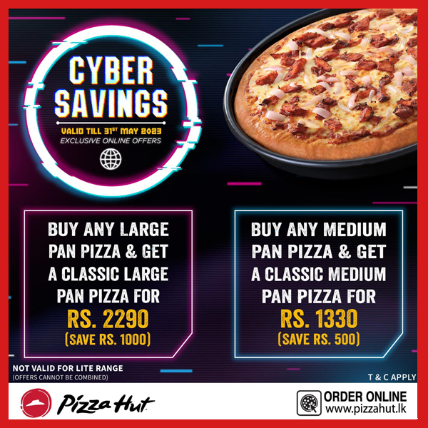 Special Offer Buy any Large Pan Pizza and get a Classic Large Pan Pizza @Pizza Hut