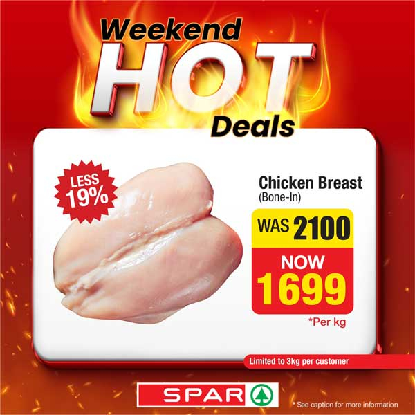 Enjoy a weekend hot deals on selected products @ SPAR Sri Lanka