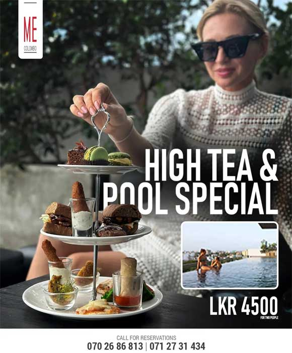 Dive into luxury with our High Tea promotion at ME Colombo Hotel