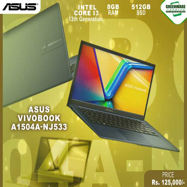 Get the Asus Vivobook A1504A-NJ533 at a Special Price Drop