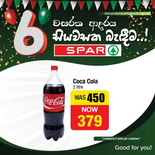 Enjoy a price drop on selected items @ SPAR Sri Lanka