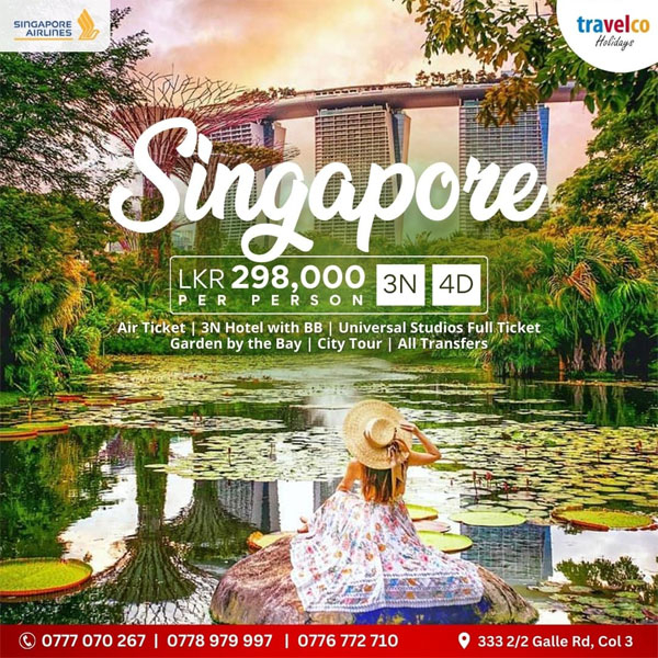 Enjoy a special price for your singapore travel @ Travelco Holidays