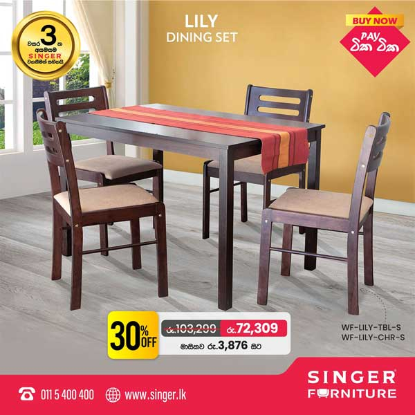 Huge discount up to 30% on Dining Sets..!! This offer is for a limited time only
