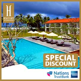 Get Special Savings for FB Basis Bookings @Heritance Ayurveda with American Express Credit Cards