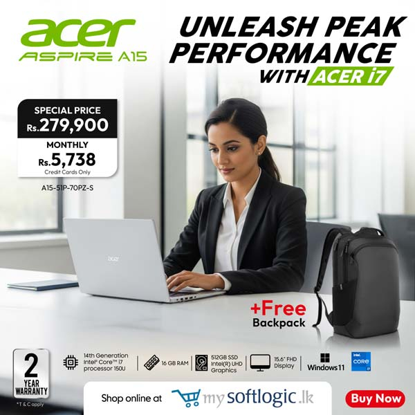 Power up your work or study game with Intel Core i7 performance, 8GB RAM, and a FREE backpack!
