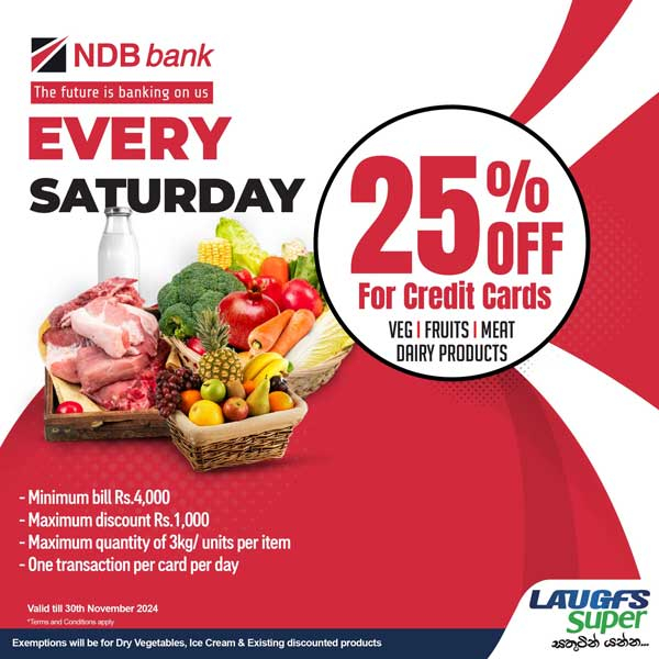 Treat yourself with these fabulous credit & debit card offers only at LAUGFS Super