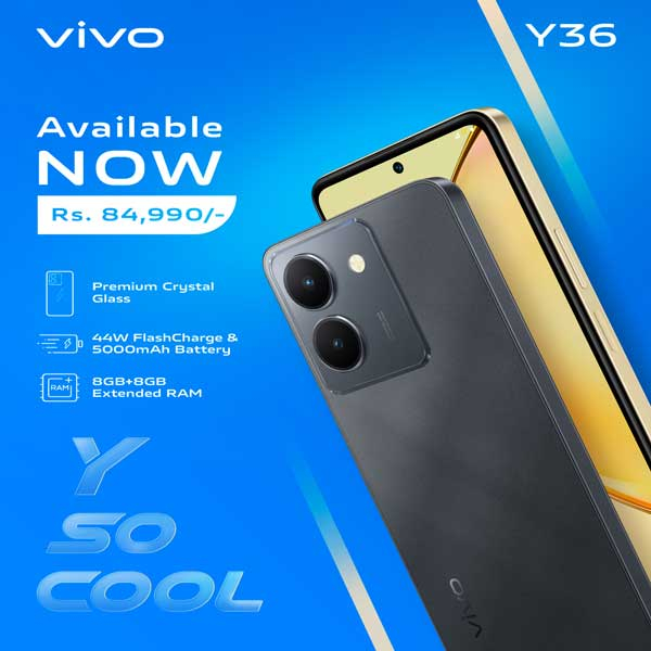 Get a special price on Vivo Y36  @ Singhagiri