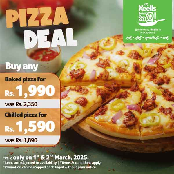 For just Rs. 1,990 (was Rs. 2,350) for any baked pizza, or Rs. 1,590 (was Rs. 1,890) for any chilled pizza, indulge in a full pizza experience that’s perfect for sharing or not